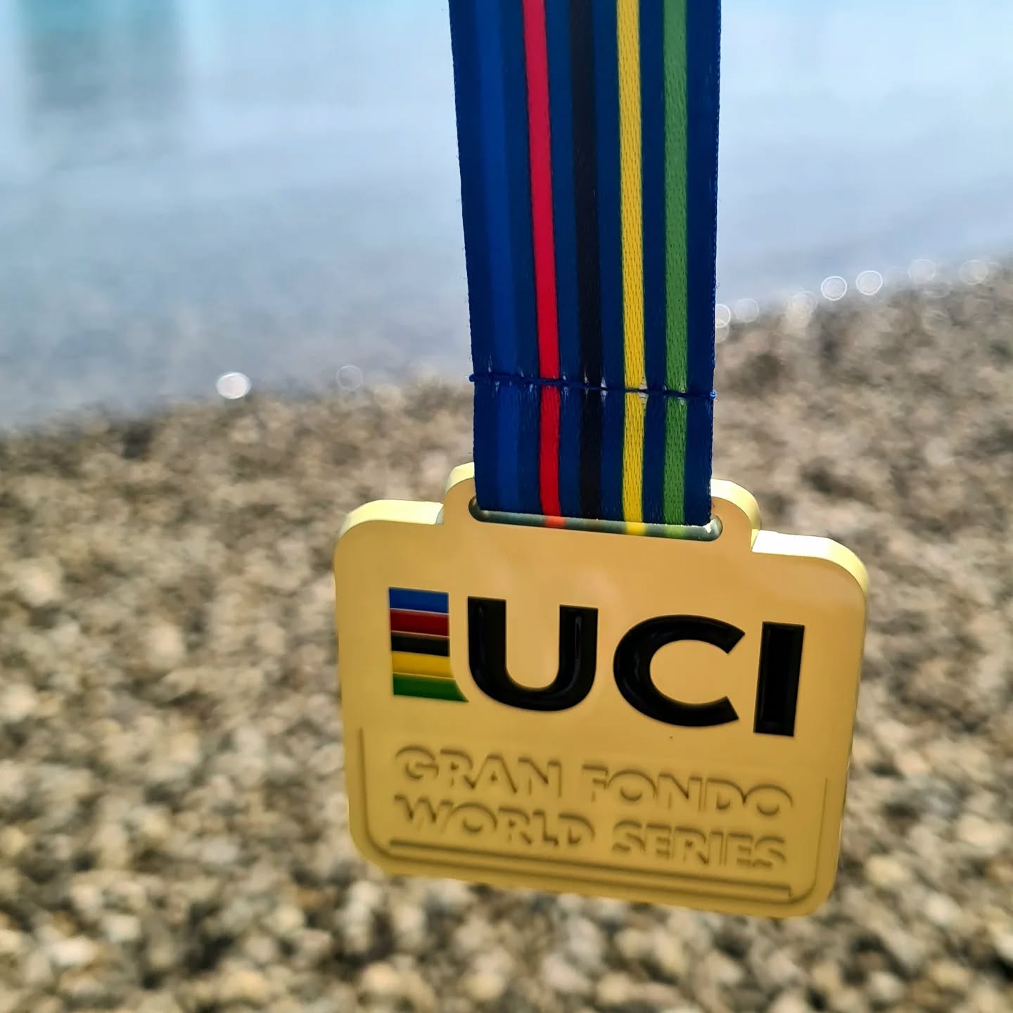 UCI Gran Fondo World Championship medal